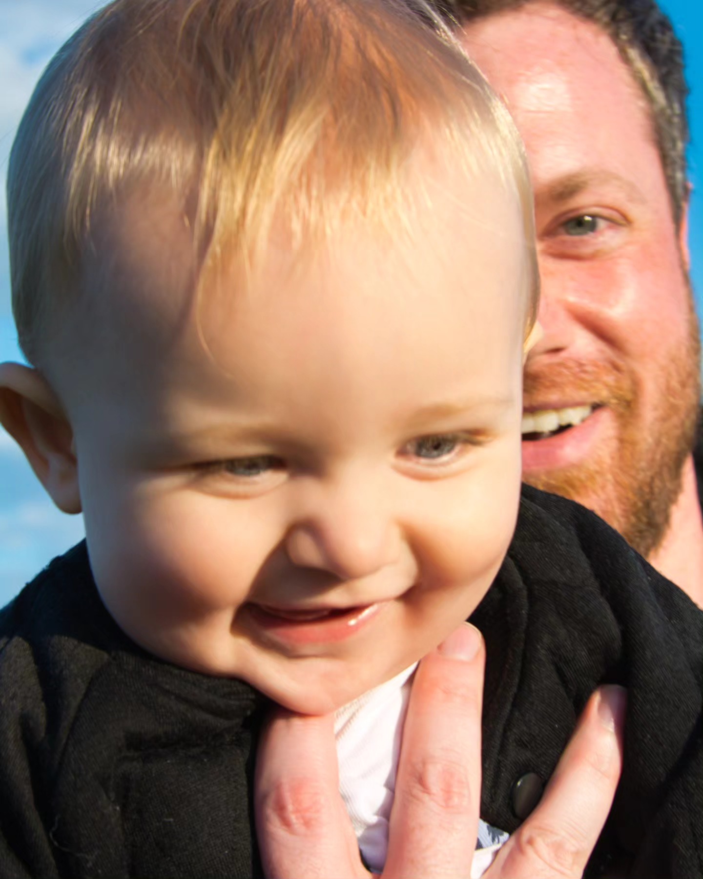 Father and son family portraits Minnesota